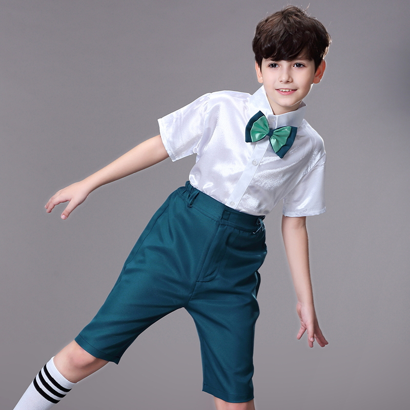 六一儿童大合唱服装男女生中小学生演出服连衣裙合唱团表演服新款