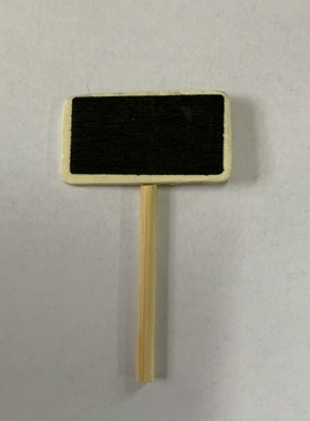 插棒小黑板夹子木质工艺品创意微景观花卉装饰多肉盆景植物