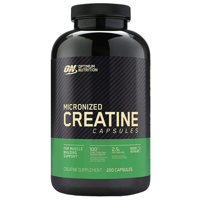 美国ON奥普帝蒙肌酸胶囊200粒欧普一水纯肌酸 Optimum Creatine-图3