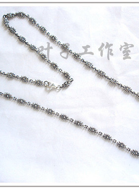 日本明星堂本光一纯银项链