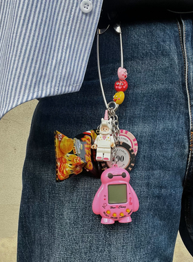 游戏机挂件腰间挂饰包包挂件