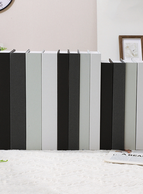 现代简约牛皮纸北欧纯色假书装饰书摆件现代家居样板房装饰仿真书