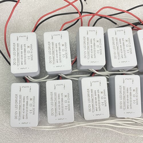 DC 12V 500mA 6W LED驱动电源恒流恒压外置变压器 LED橱柜灯电源 - 图2