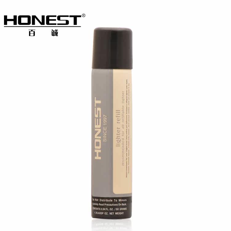 Honest/百诚 好品质打火机气体 百诚打火机专用气体气瓶通用100ML,淘宝优惠券,粉丝福利购,淘宝优惠卷