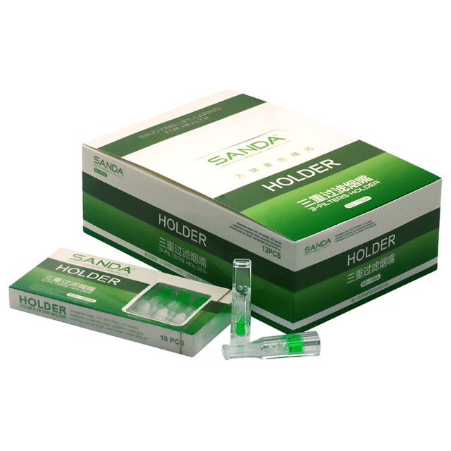 Filter cigarette tar SANDA SD-156A double filter disposable cigarette holder 120 pieces flash sale
