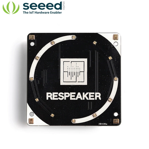 Raspberry Pi4 Raspberry Pi Respeaker 4 Микрофон AI интеллектуальное распознавание голоса PI3B/3B+