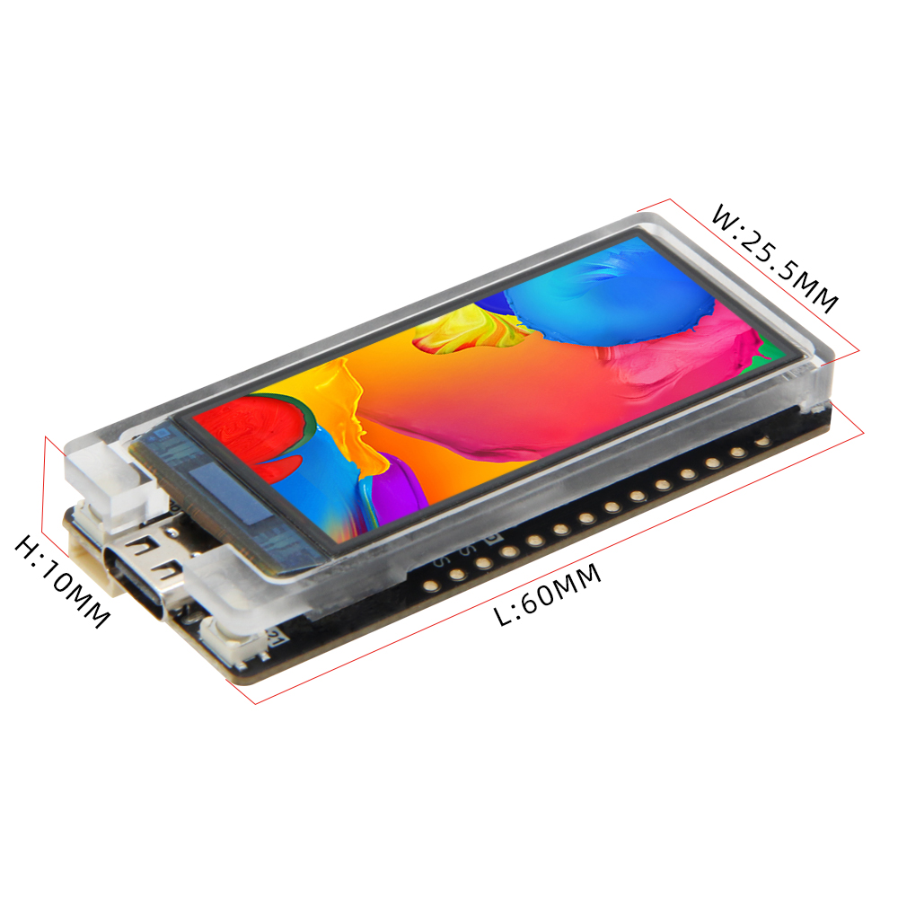 T-Display-S3 AMOLED ESP32-S3 1.91英寸 AMOLED 开发板 - 图1