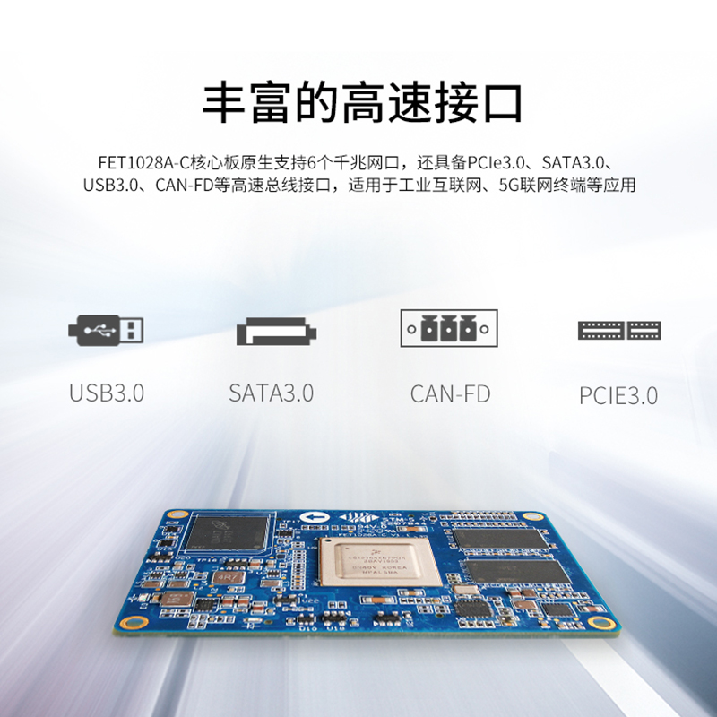 LS1028A-C Cortex-A72 5G工业路由TSN支持 can总线Ubuntu开发板 - 图0