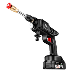 Автомойка 洗车高压水泵家用小型220v大功率便携全铜洗车神器锂电24无线充电 Clockwise