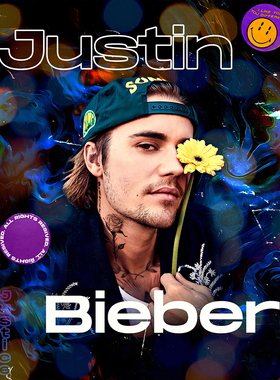 贾斯汀比伯海报Justin Bieber欧美歌手专辑封面墙贴酒吧自粘画