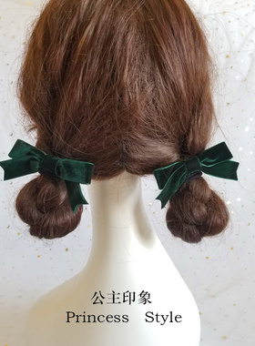 明星网红同款小蝴蝶结仙女发夹