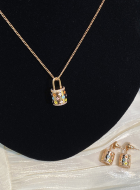 高版本老fa~中古风水桶包包项链