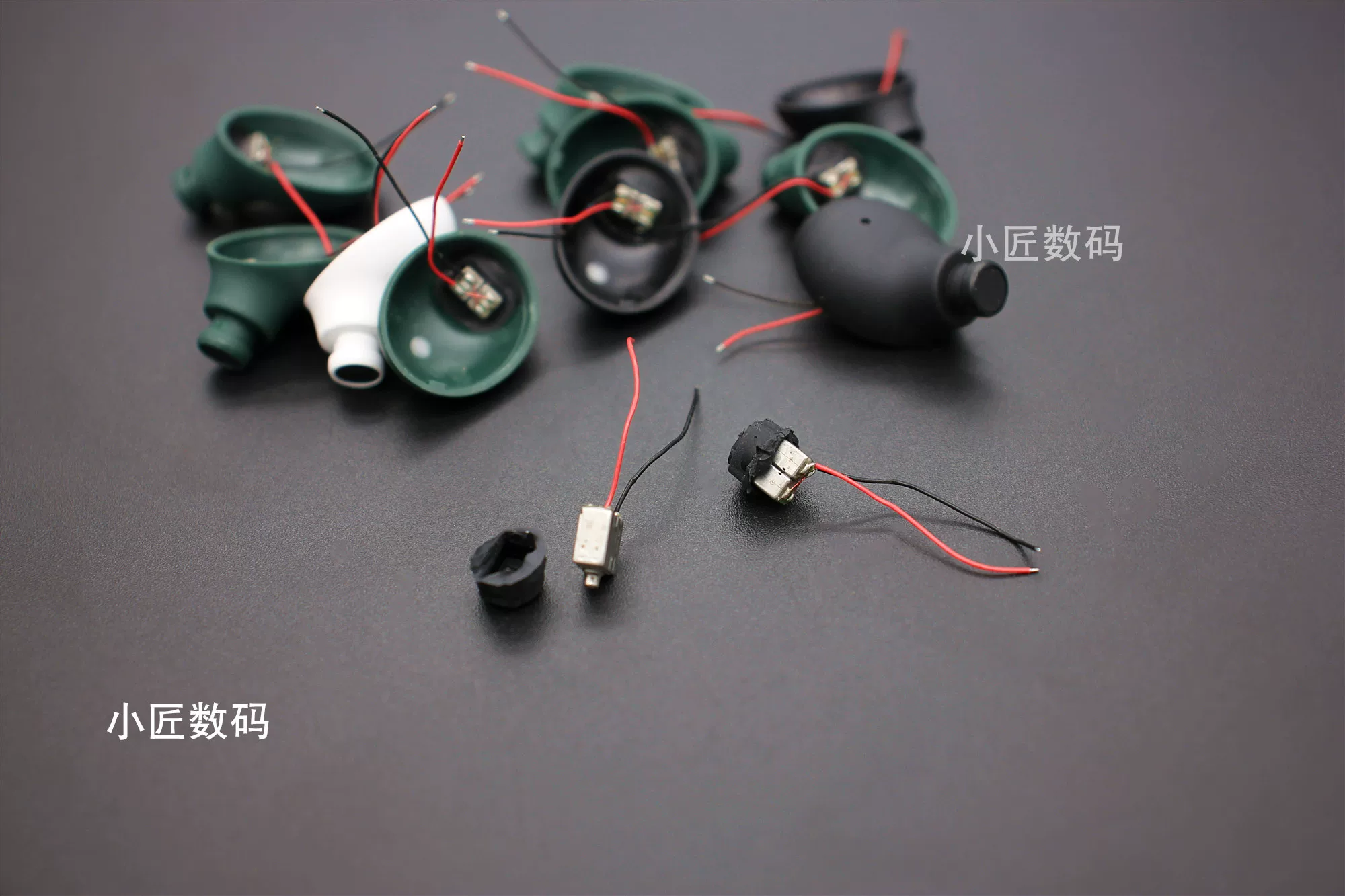 Headphones, megaphone with accessories, DIY