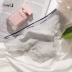 Sáu cô gái mặc quần lót ngắn ba chất liệu cotton 裆 ren gợi cảm mid-eo cotton thoáng khí quần mỏng - Giống cái