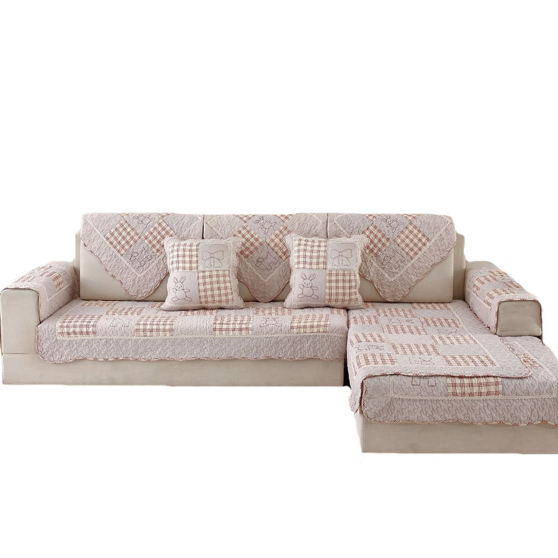 Patchwork fabric sofa cushion pastoral pastoral