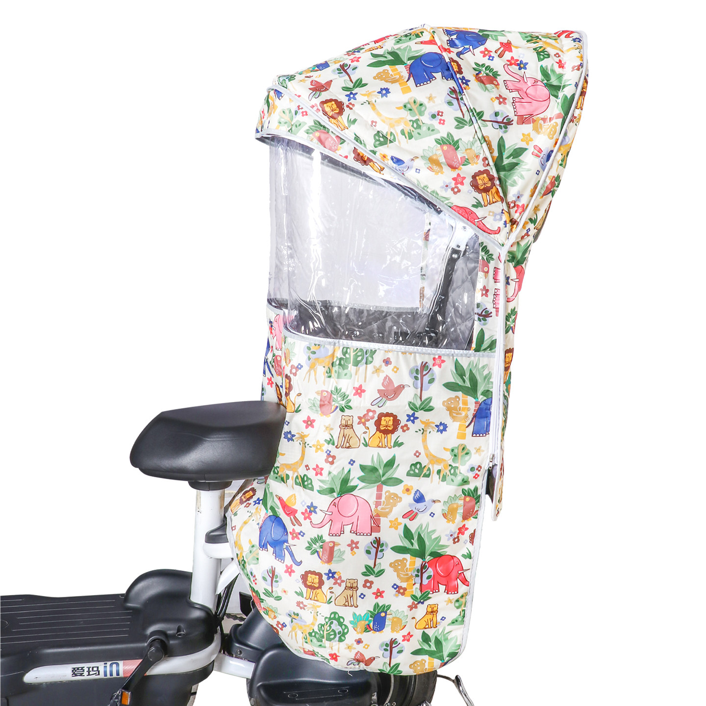 儿童座椅雨棚后座电动车宝宝后置坐椅棉棚小孩加厚遮阳棚防雨保暖,淘宝优惠券,粉丝福利购,淘宝优惠卷