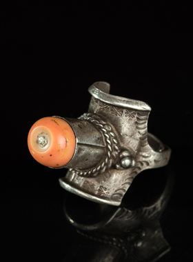 纯银镶嵌活口戒指包邮