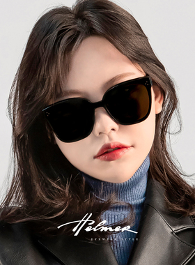 街拍显瘦男士开车太阳眼镜