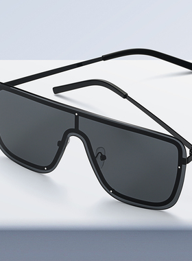 HELMER墨镜防紫外线椭圆小框女护目遮阳太阳镜男街拍百搭眼镜2539