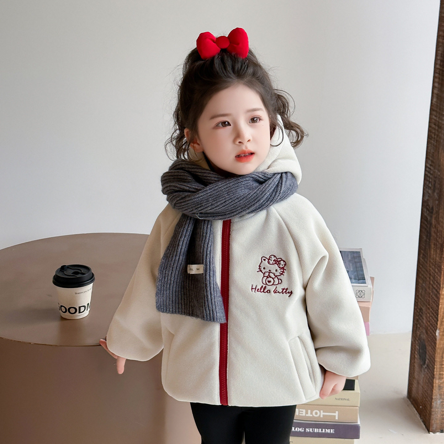 女童外套秋冬装加绒加厚儿童冲锋衣宝宝2026新冬季洋气女孩衣服潮,淘宝优惠券,粉丝福利购,淘宝优惠卷