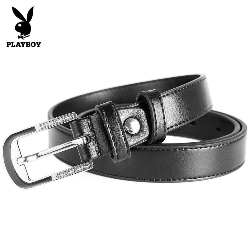 花花公子皮带女款真皮腰带女式牛皮腰带女士配牛仔裤带白色宽新款,淘宝优惠券,粉丝福利购,淘宝优惠卷