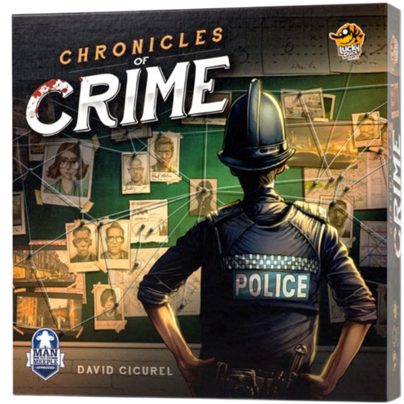 【大公鸡桌游】Chronicles of Crime 推理事件簿 英文 正版 现货 - 图0