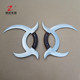 Zhenwu Double Yue Bagua Ziwu Yuanyang Yue Weapon Double Key Stainless Steel Martial Arts Equipment Performance Training Uncut