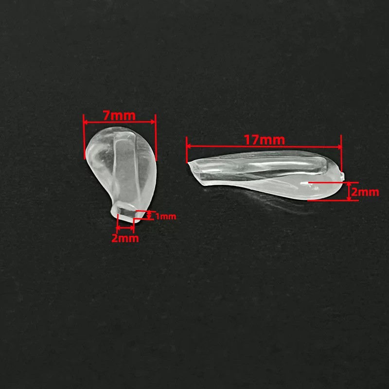 直插式眼镜托叶透明硅胶鼻托柔软舒适久戴不易有压痕老花近视眼镜,淘宝优惠券,粉丝福利购,淘宝优惠卷
