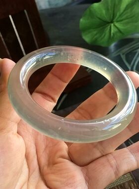 无烧原色绿玉髓玛瑙手镯不议价