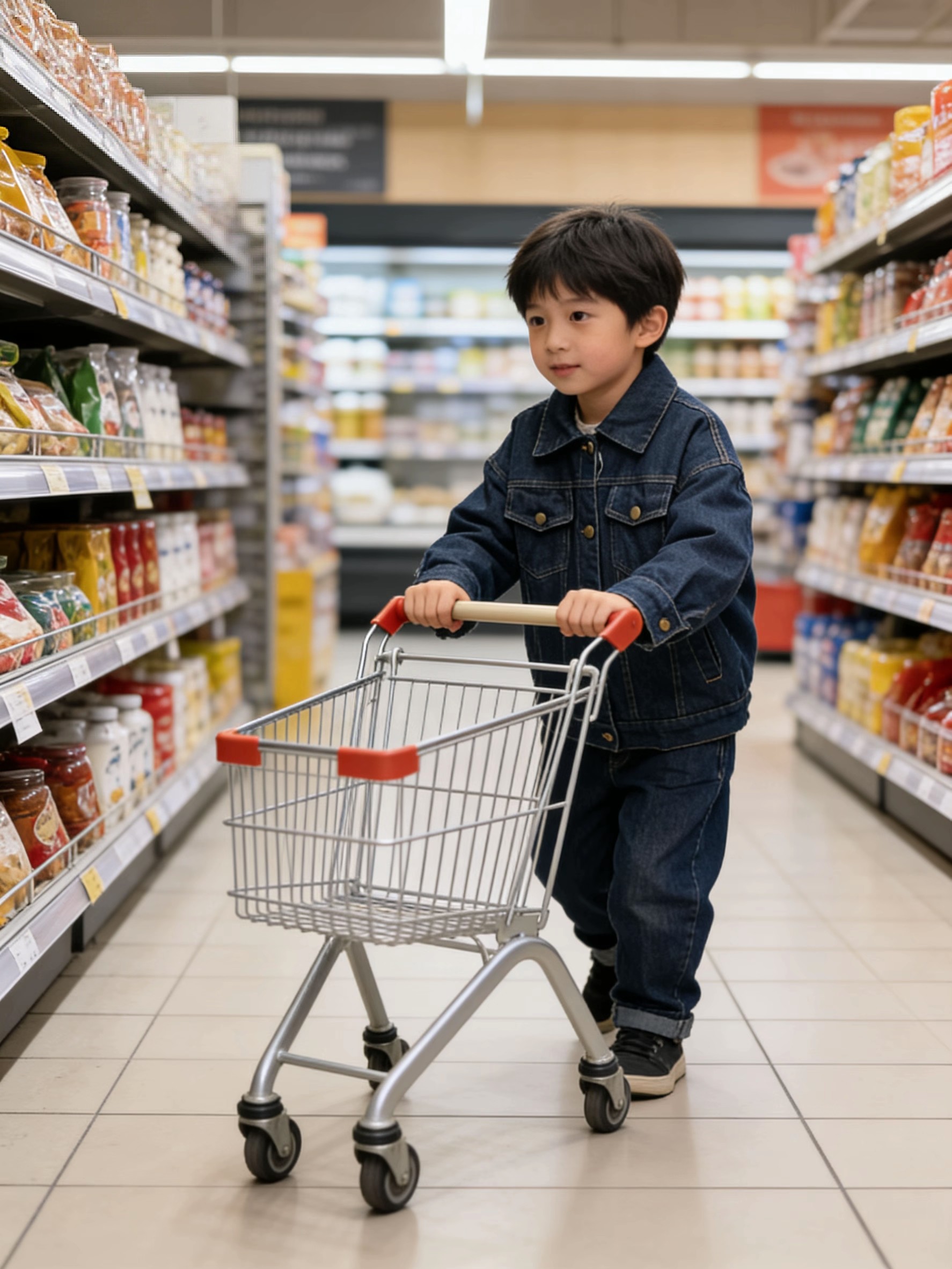 2026新款男女中童牛仔外套加毛棉服春秋冬款儿童洋气时髦夹克上衣,淘宝优惠券,粉丝福利购,淘宝优惠卷