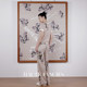 After Flowers Concept Knitted Elastic Waist Trousers Thin
