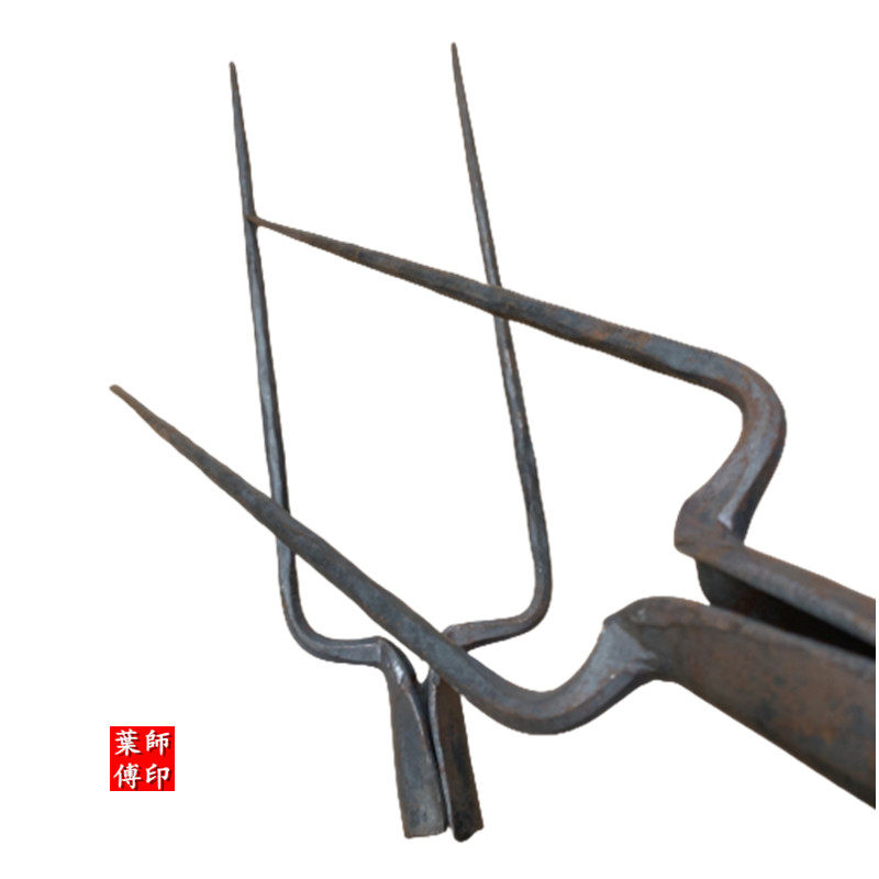 纯钢锻打甲鱼叉稻草叉两股钢叉铁叉鱼叉稻杆叉二齿叉两齿叉双尖叉,淘宝优惠券,粉丝福利购,淘宝优惠卷