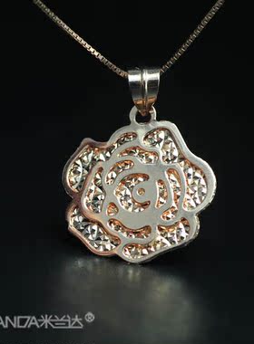 吊坠配饰韩国百搭OL风银项链