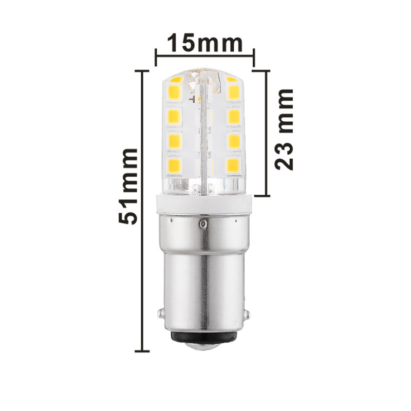 B15 BA15Dled节能玉米灯32珠2835 3W 220V110Vled光源 - 图3