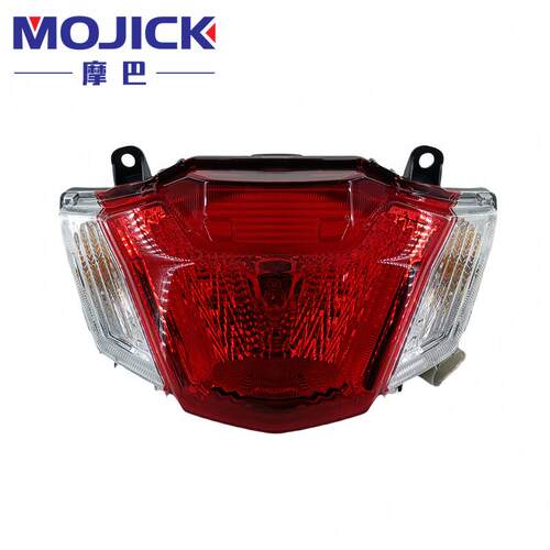 适用豪爵VX125 VD125踏板车HJ125T-52/53/55A原装尾灯总成 刹车灯 - 图0