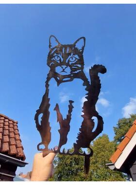 宠物猫纪念摆件狸花猫剪