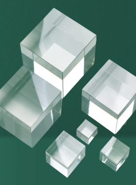 水晶方块摄影道具摆件