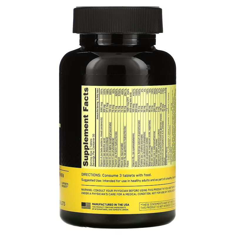 ON Optimum Nutrition Opti-Men Multivitamin For Active Men - 图1