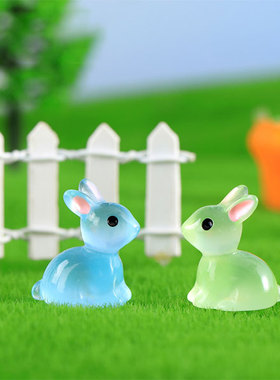 夜光小耳朵兔子动物治愈