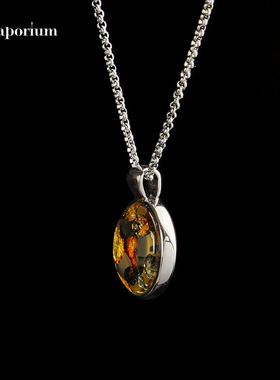 正品星沙925纯银橄榄陨石