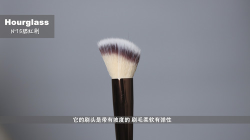HOURGLASS15号斜角腮红刷修容刷点彩刷化妆刷 - 图0