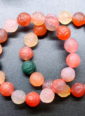 女玛瑙民族风糖果色手串