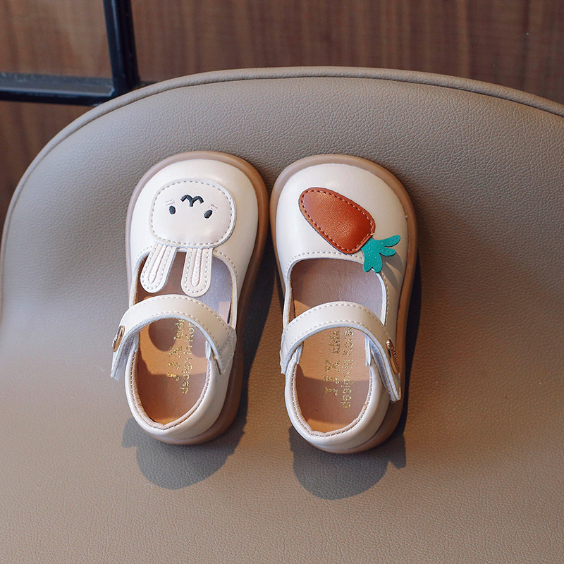 2024新款春秋儿童皮鞋女童公主鞋可爱小兔软底小童单鞋宝宝1-3岁5,淘宝优惠券,粉丝福利购,淘宝优惠卷
