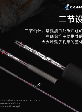 伊酷达新型eccb320号海妖枪柄竿