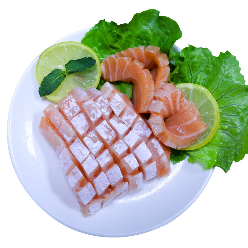 三顿饭三文鱼250g生鱼片寿司鱼腩 三顿饭三文鱼