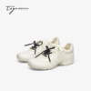 Star's same croissant bag, 26-year-old new high-4 moral training shoes with skirt, sports and casual white shoes