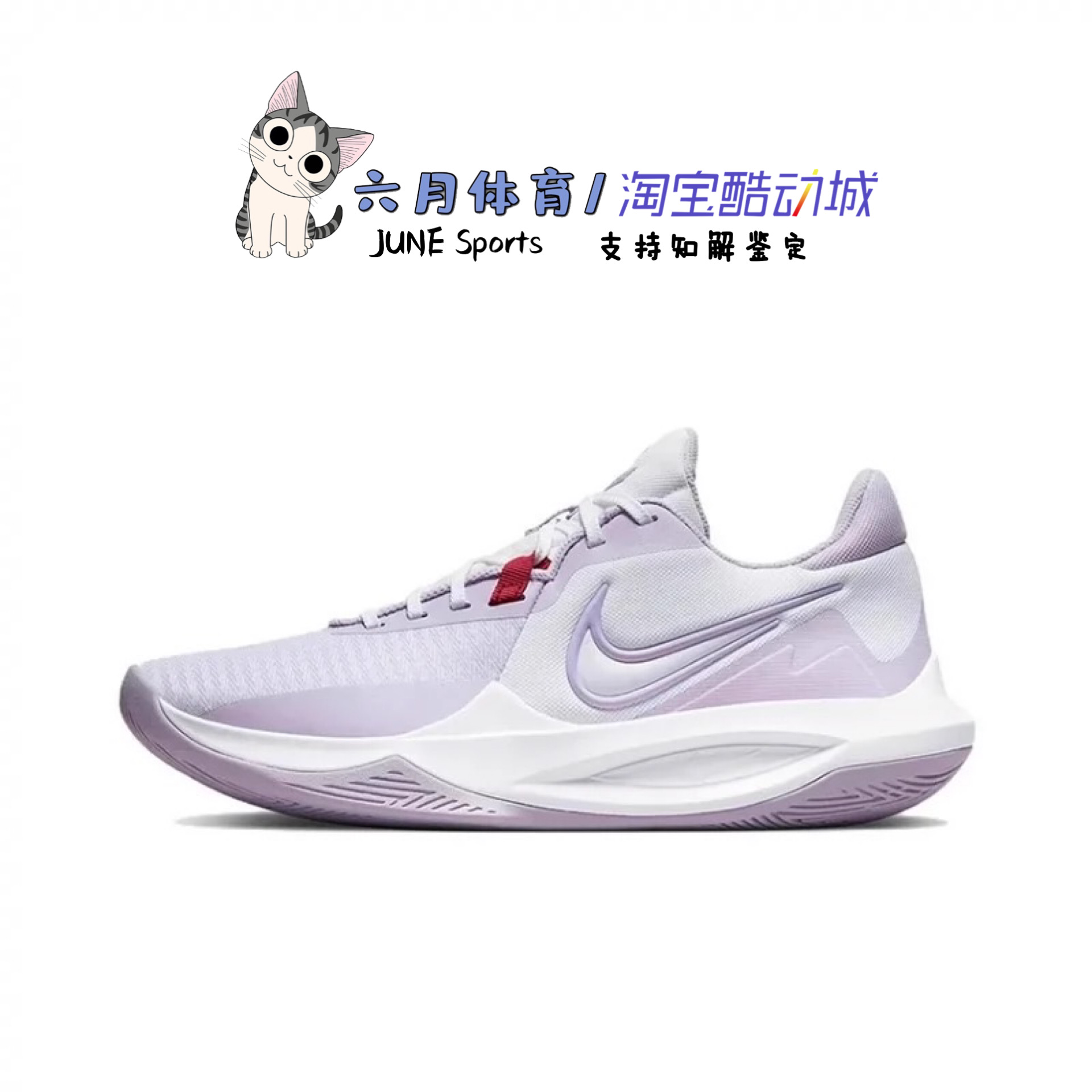 Nike 耐克 PRECISION VI 男款实战训练运动耐磨篮球鞋 DD9535-100