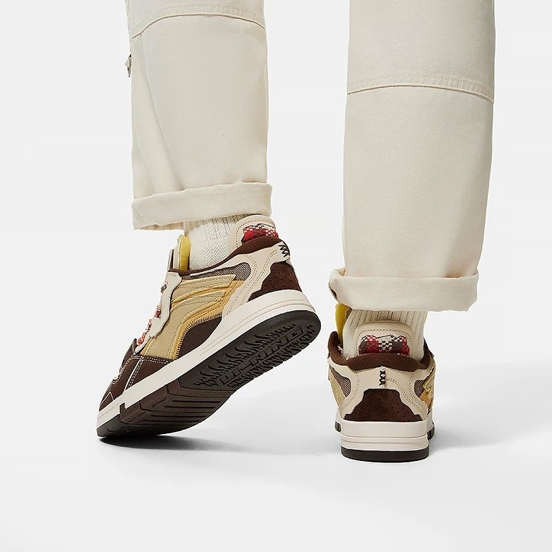 Lining 李宁惟吾PRO特别故事休闲防滑软弹滑板鞋AECT045-1,淘宝优惠券,粉丝福利购,淘宝优惠卷