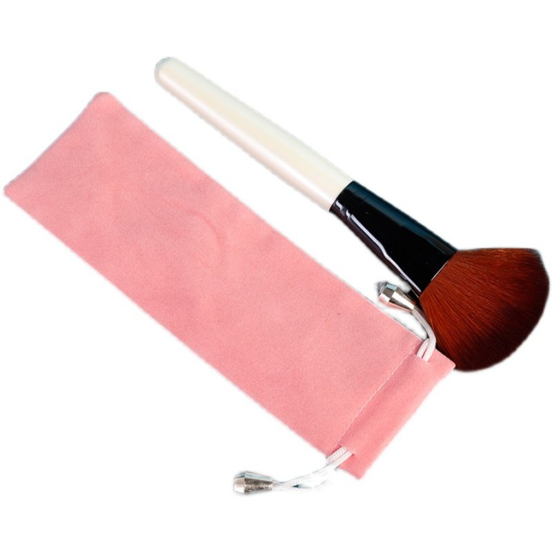 粉色绒布袋定制LOGO束口袋高档笔袋钢笔袋翻页笔防尘收纳袋保护袋,淘宝优惠券,粉丝福利购,淘宝优惠卷