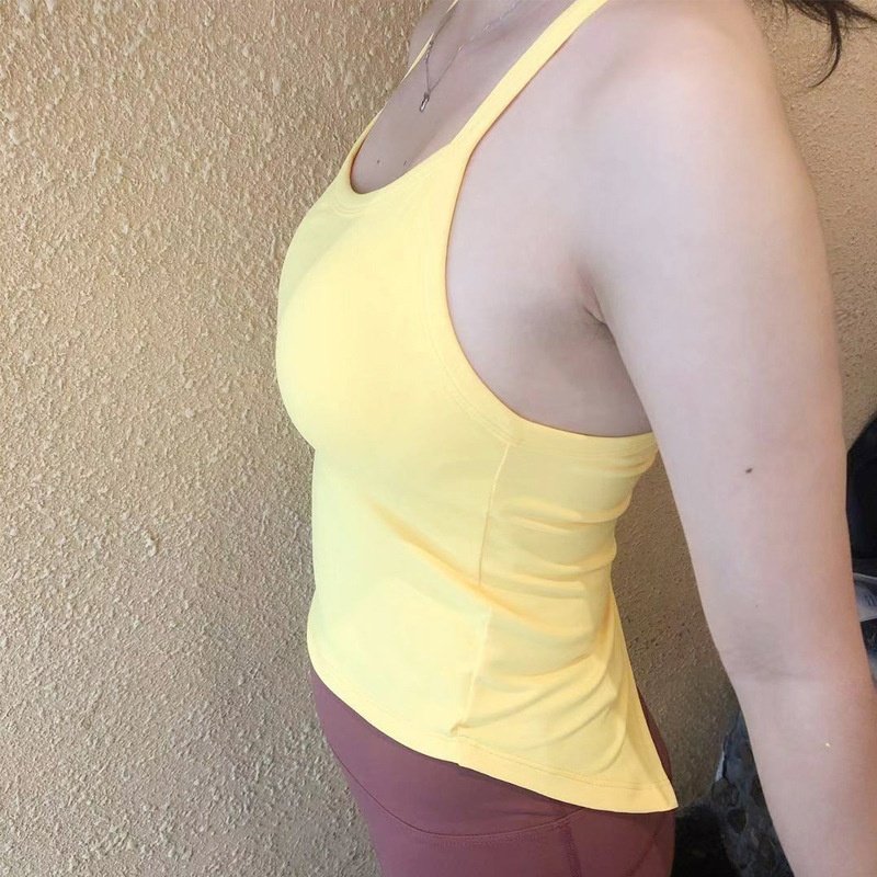 新款韩版瑜伽吊带工字美背鱼尾速干运动健身背心含胸垫聚拢上衣,淘宝优惠券,粉丝福利购,淘宝优惠卷